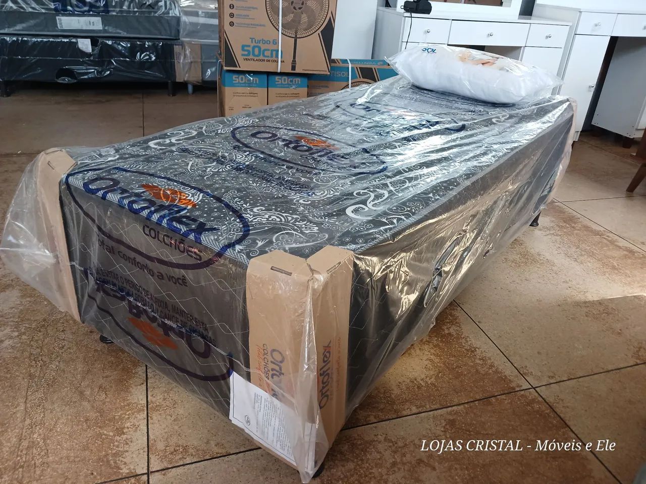 Cama Solteiro Ortoflex - Novo  - Foto 3