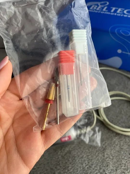 Aparelho de Manicure e Pedicure Beltec LB 100 e Cabine - Novo - PARCELO CARTÃO  - Foto 5