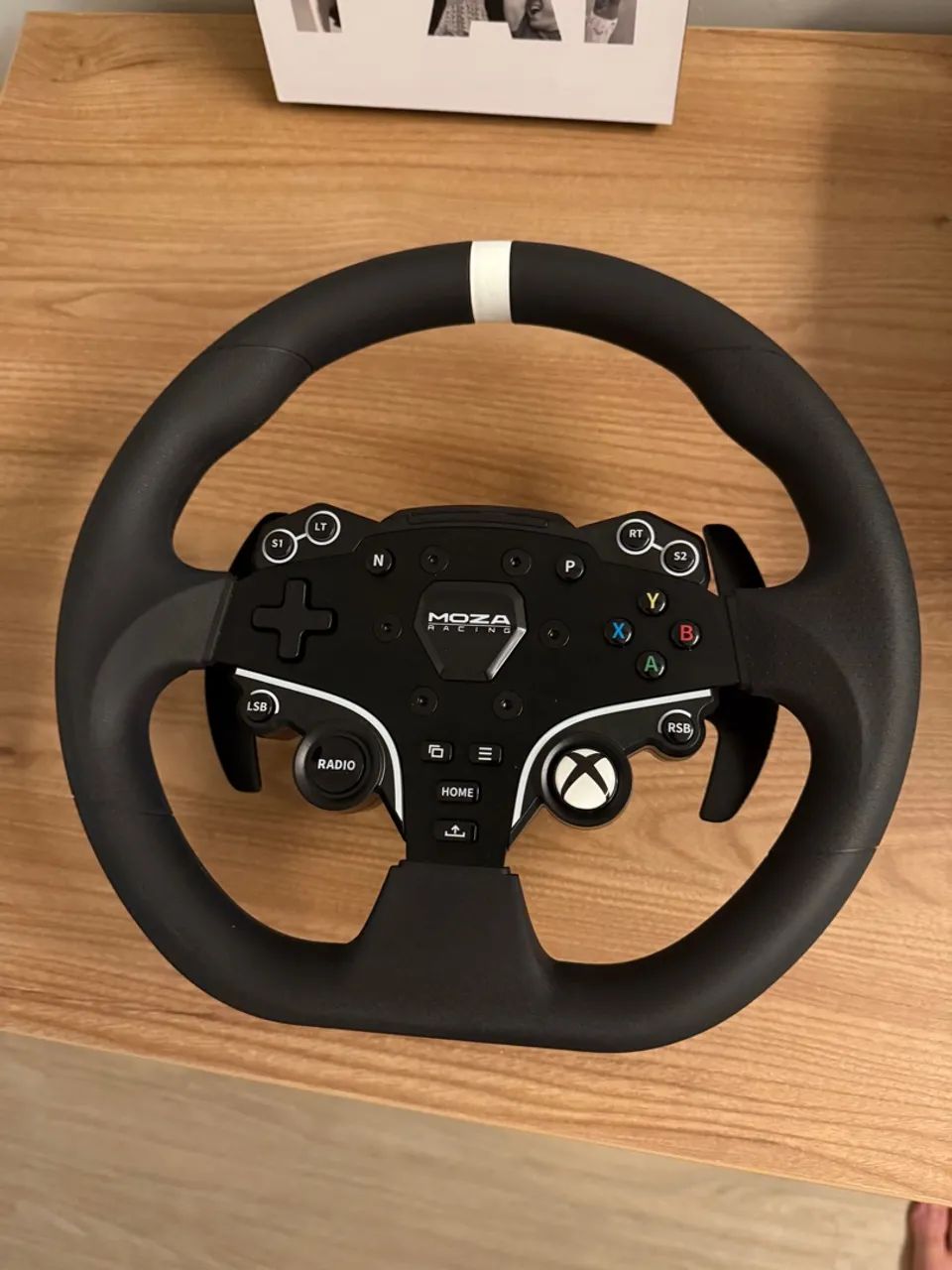 VOLANTE MOZA R3 para PC e XBOX - simulador - Foto 5