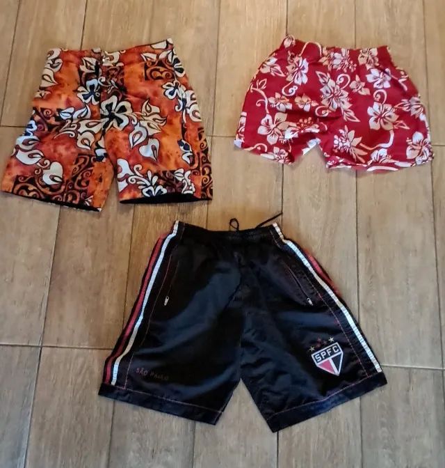 3 Shorts, Tamanho M - DESAPEGO