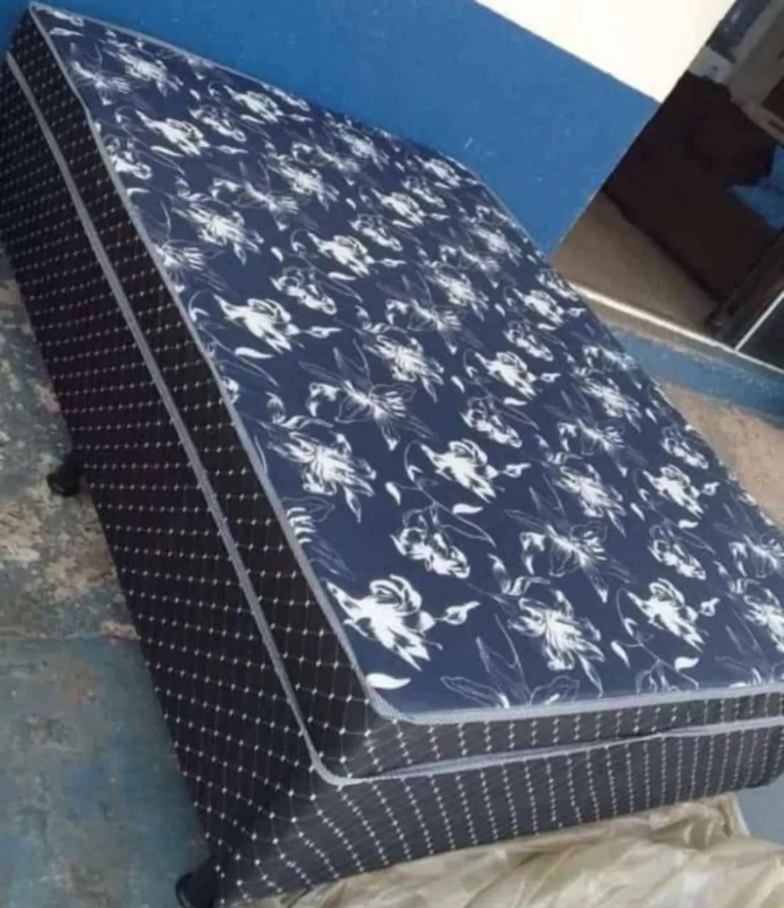 Cama box casal e solteiro 