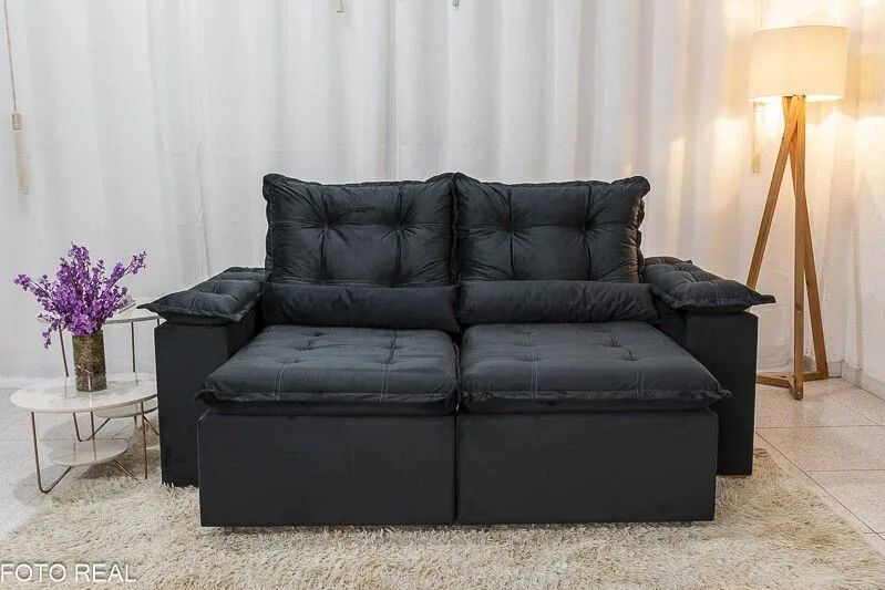SOFÁ SEM CAIXA SUPER DESIGN E CONFORTO SURPREENDA-SE!! 625RU8 - Foto 4