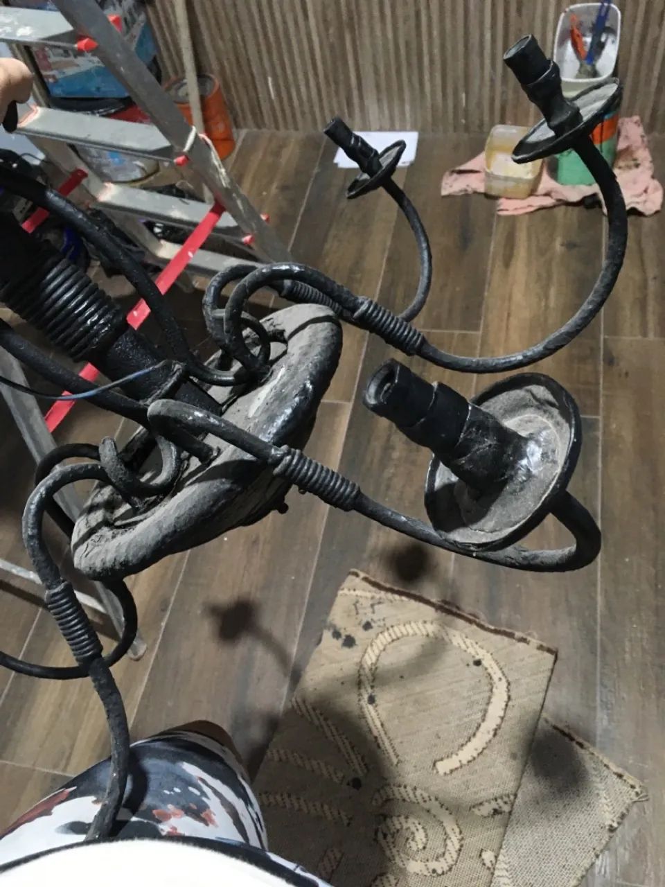 Lustre de ferro  - Foto 3