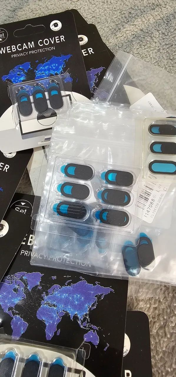 Webcam Covers para Proteção de Privacidade - Pacote com 10