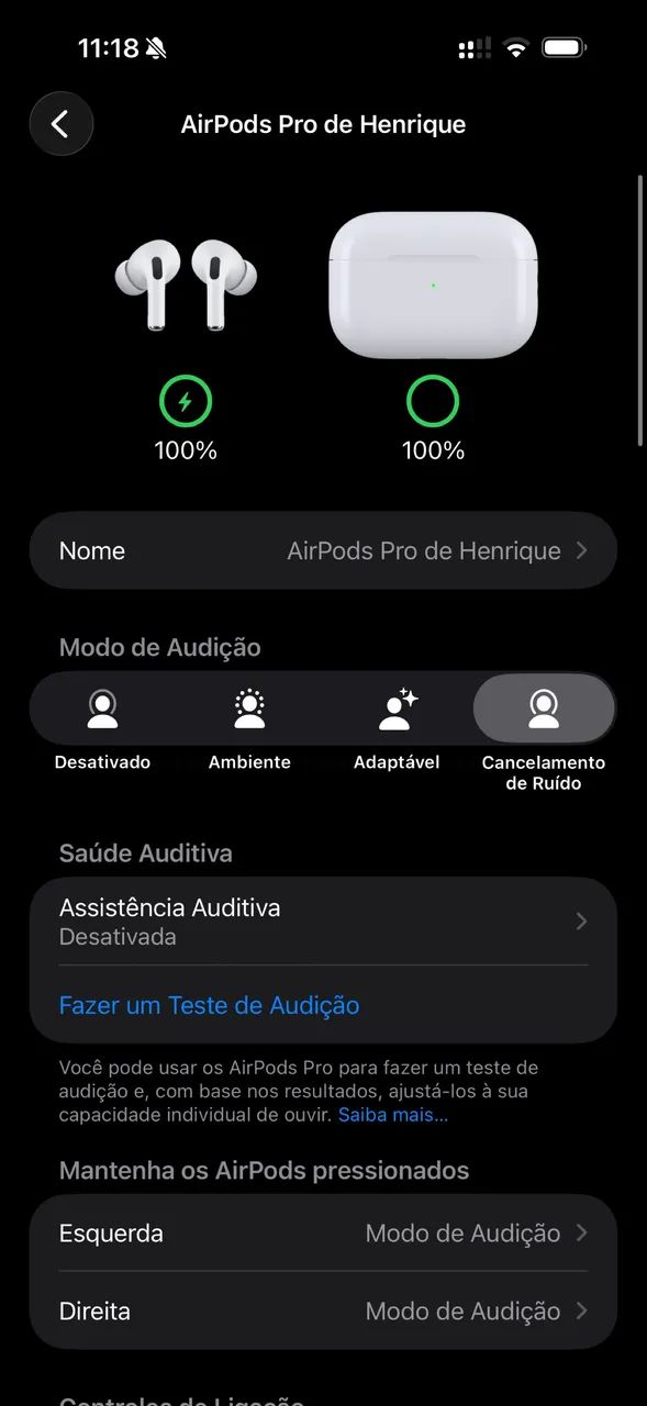 AirPods Pro (2 geração / Lightning) ORIGINAL - Fones de Ouvido