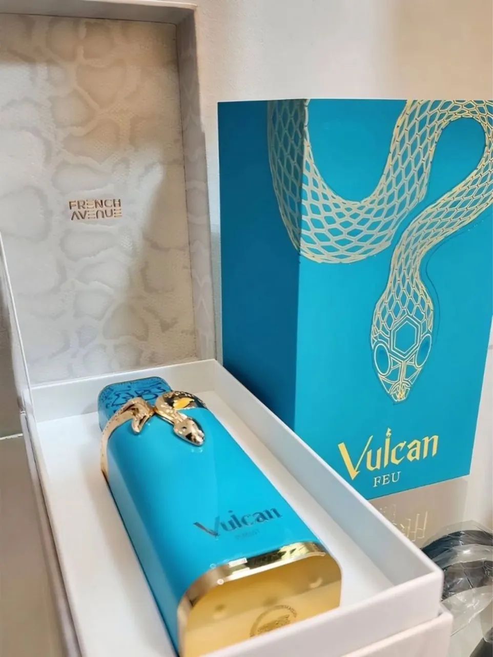 Vulcan Feu Eau de Parfum Masculino - Intenso, Amadeirado e Marcante - Foto 2