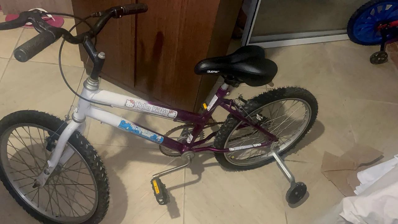 Bicicleta Infantil Hello Kitty