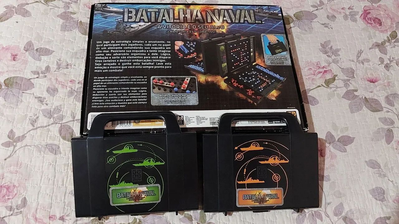 Jogo de Tabuleiro Batalha Naval - 01853 - Grow - Foto 2