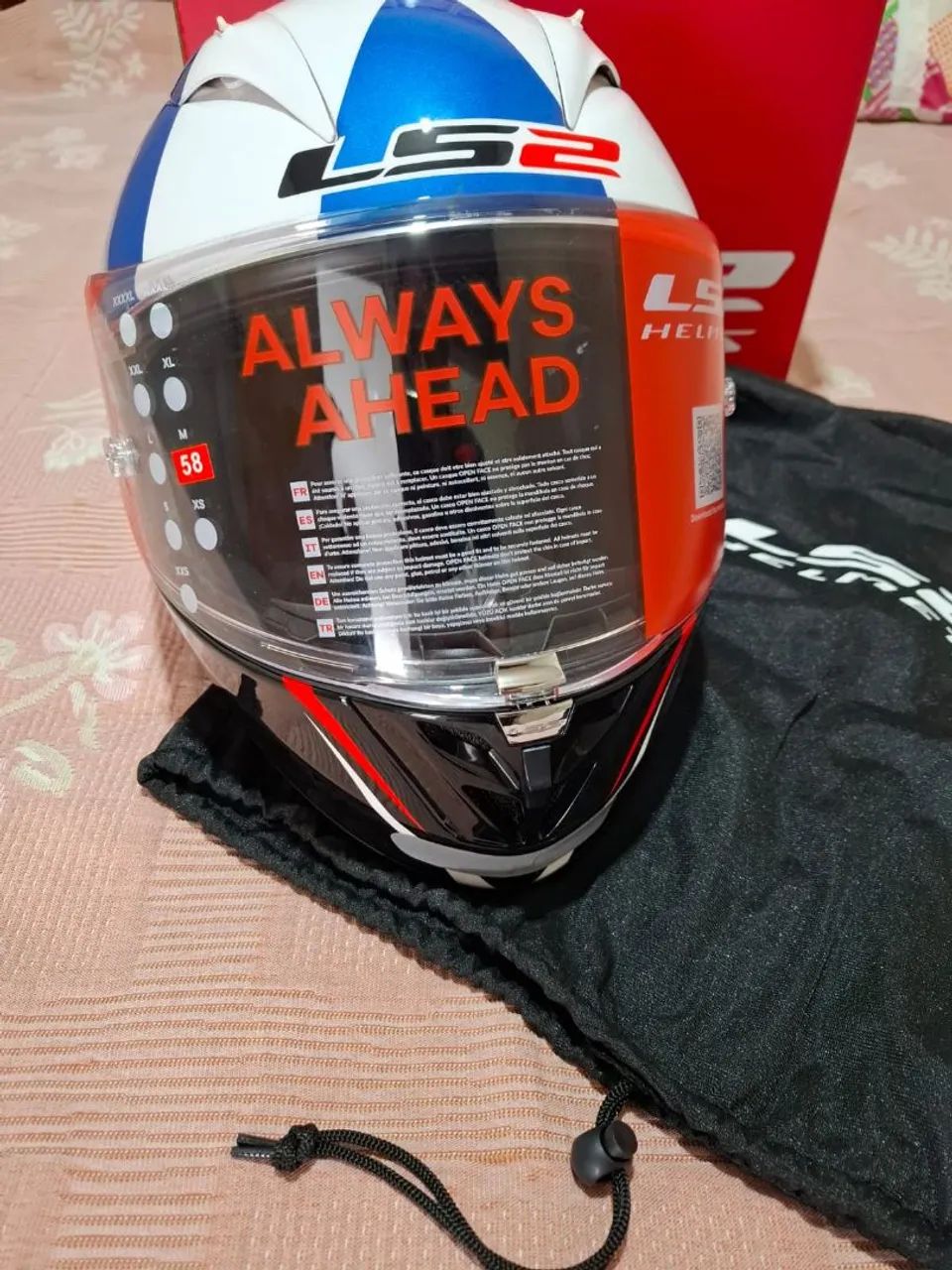 Capacete LS2 FF327 - Novo - Foto 5