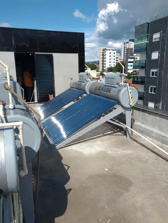 Aquecedor solar vácuo 12 tubos  - Foto 5