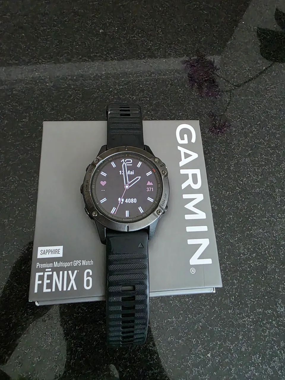 Relógio Garmin Fenix 6 Sapphire 47mm