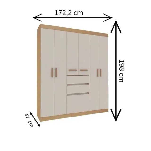 oferta Guarda Roupa Berna - Foto 2