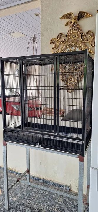 Gaiola para Pássaros Grande com 3 Andares - Foto 4