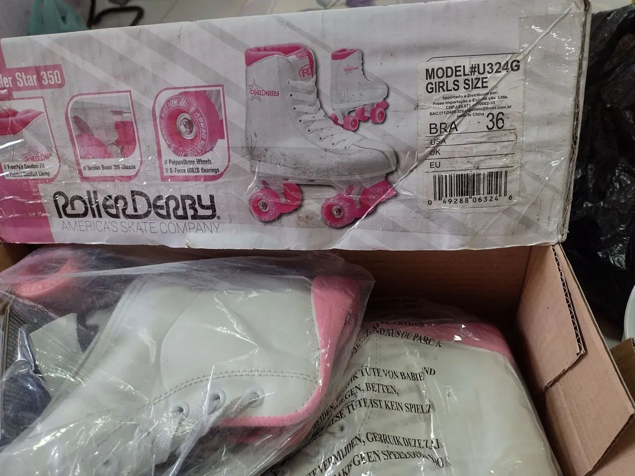 Patins e capacete para criança - Foto 5