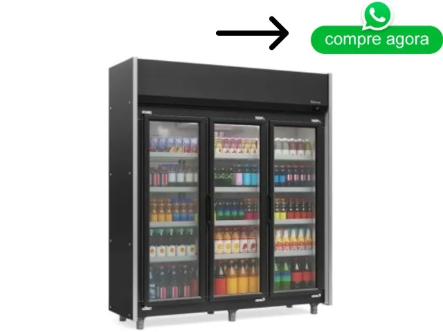 Auto Serviço Refrigerador 3 Portas Gelopar