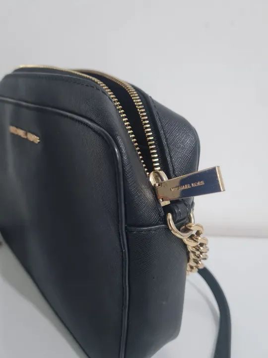 Bolsa Transversal Michael Kors Crossbody Preta Original - Foto 2