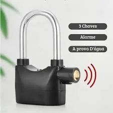 Cadeados com alarme 