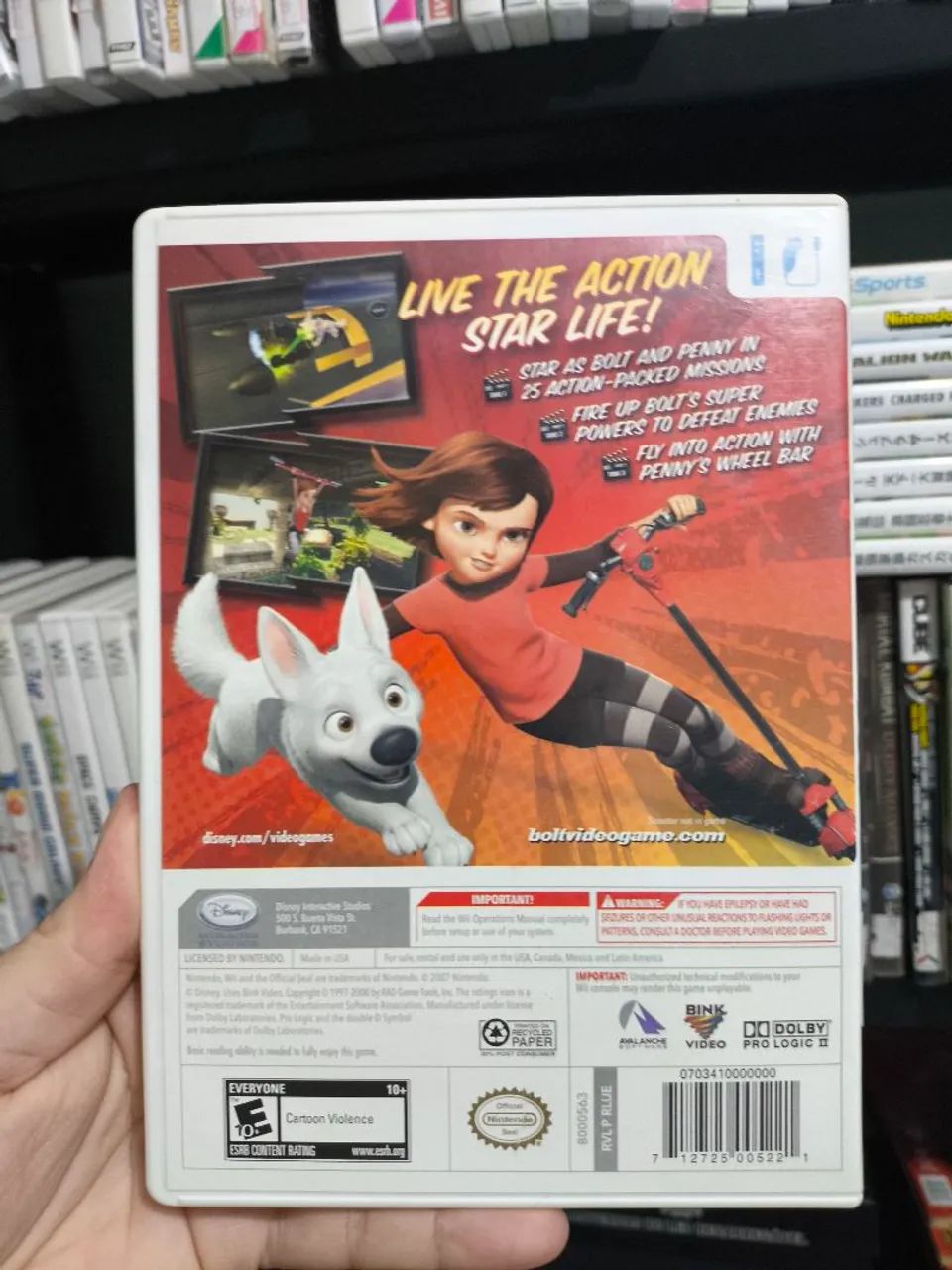 Bolt Nintendo Wii  - Foto 2