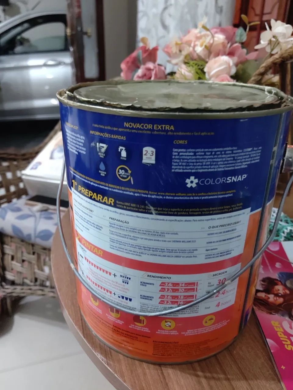 Tinta Colorsnap Sherwin Williams,Areia  - Foto 3