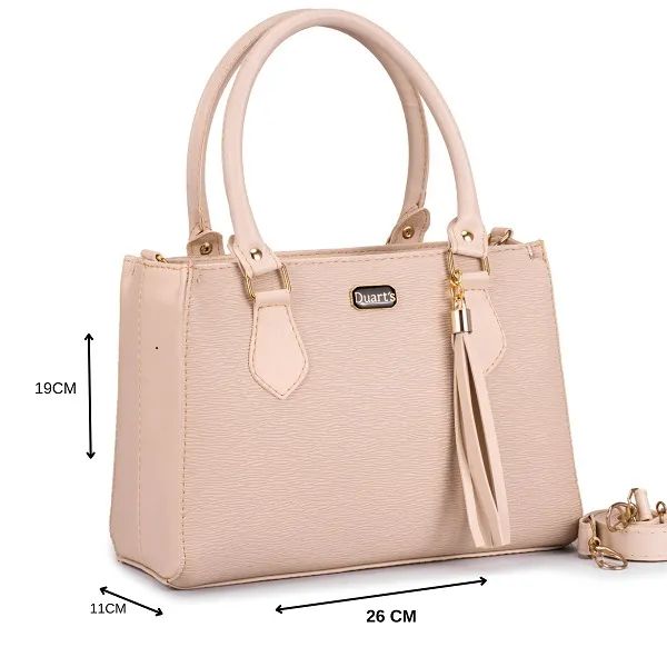 Bolsa Feminina Tiracolo Elegante De Mão e Alça Transversal - Foto 5
