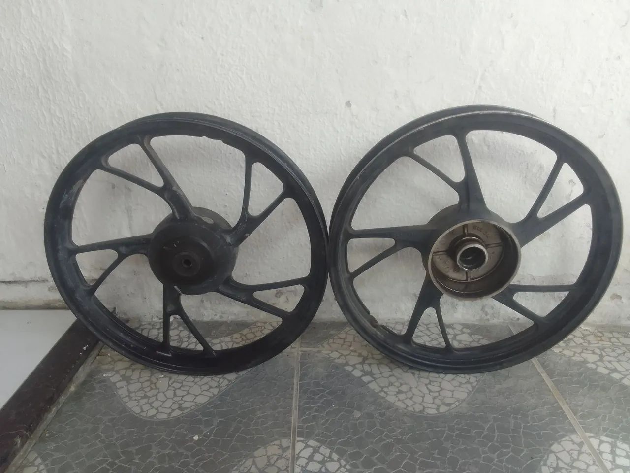 Rodas de liga leve para moto