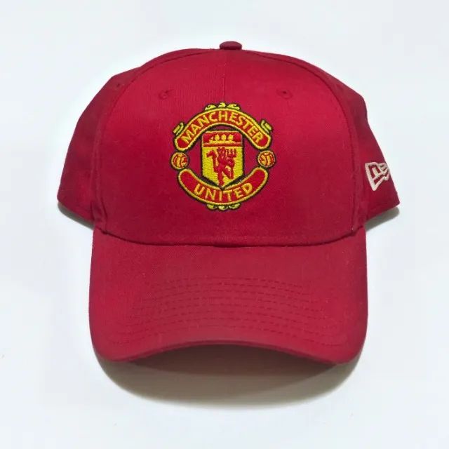 New Era x Manchester United - Boné com ajuste em velcro (Raro)