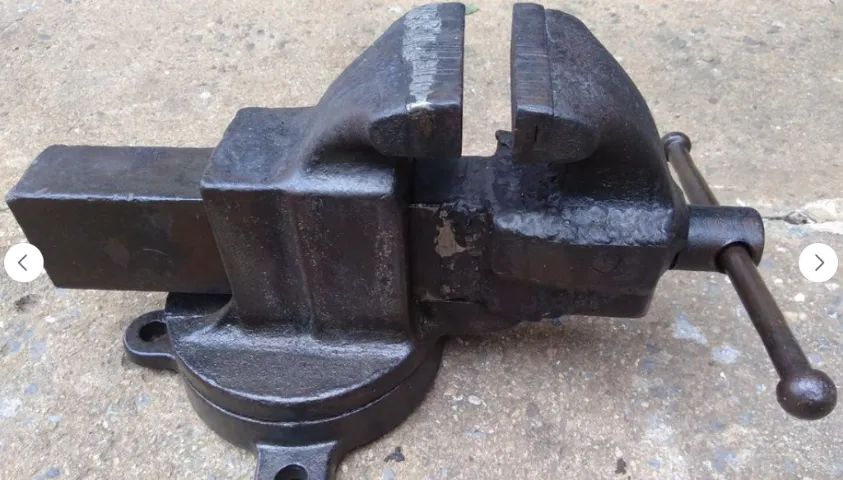 Morsa Americana,Ferramentas,Base giratória,totalmente funcional,fuso perfeito - Foto 3