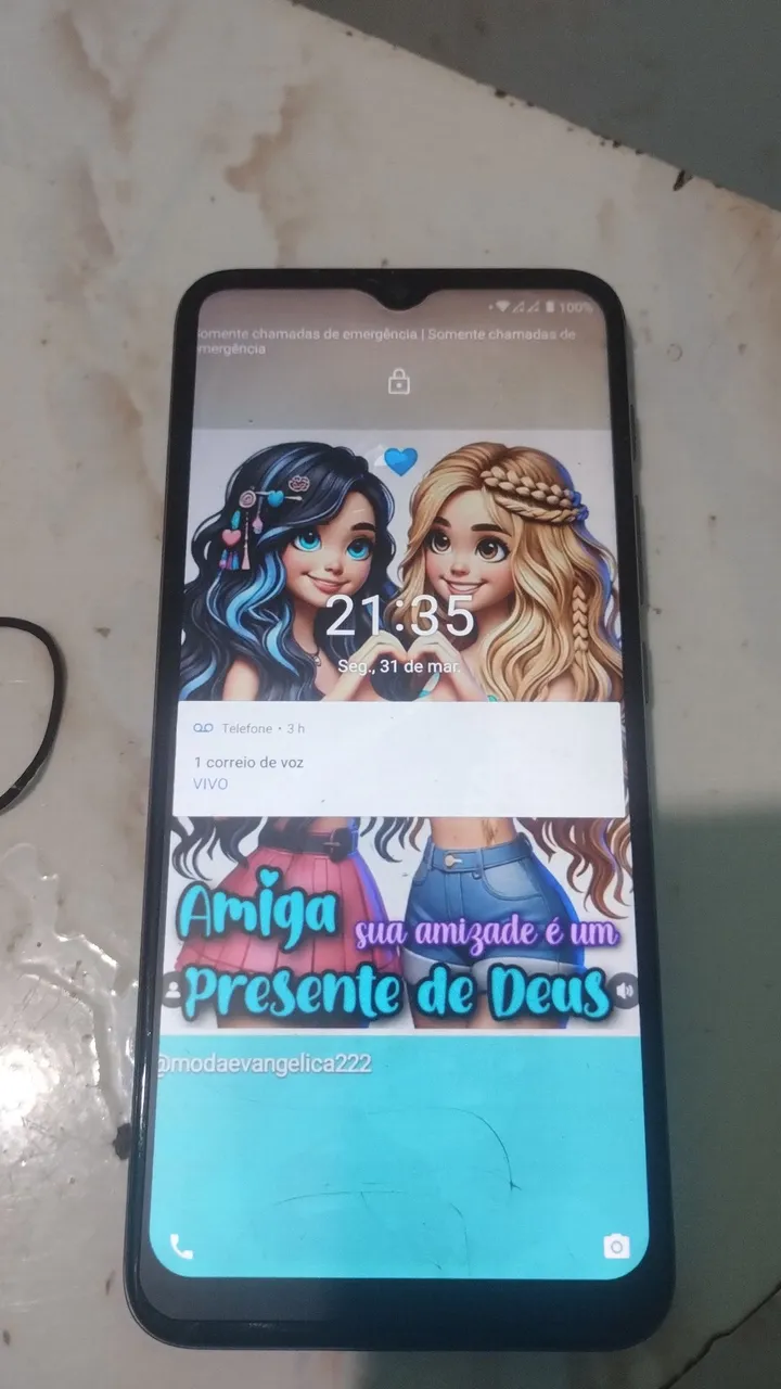 Moto E20 cinza