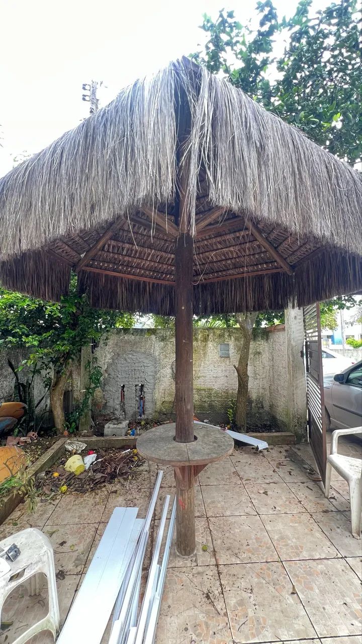 Quiosque com cobertura de sapé  - Foto 4