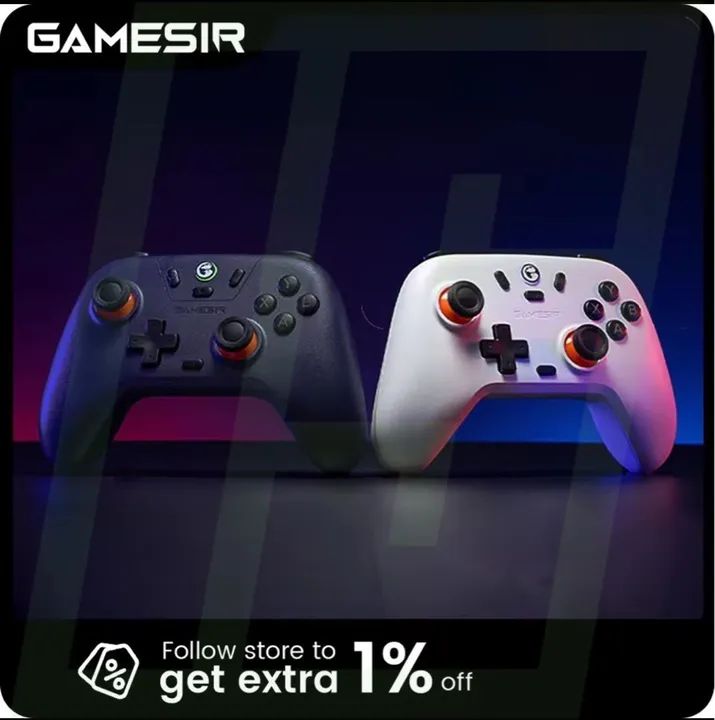Controle gamesir com receptor