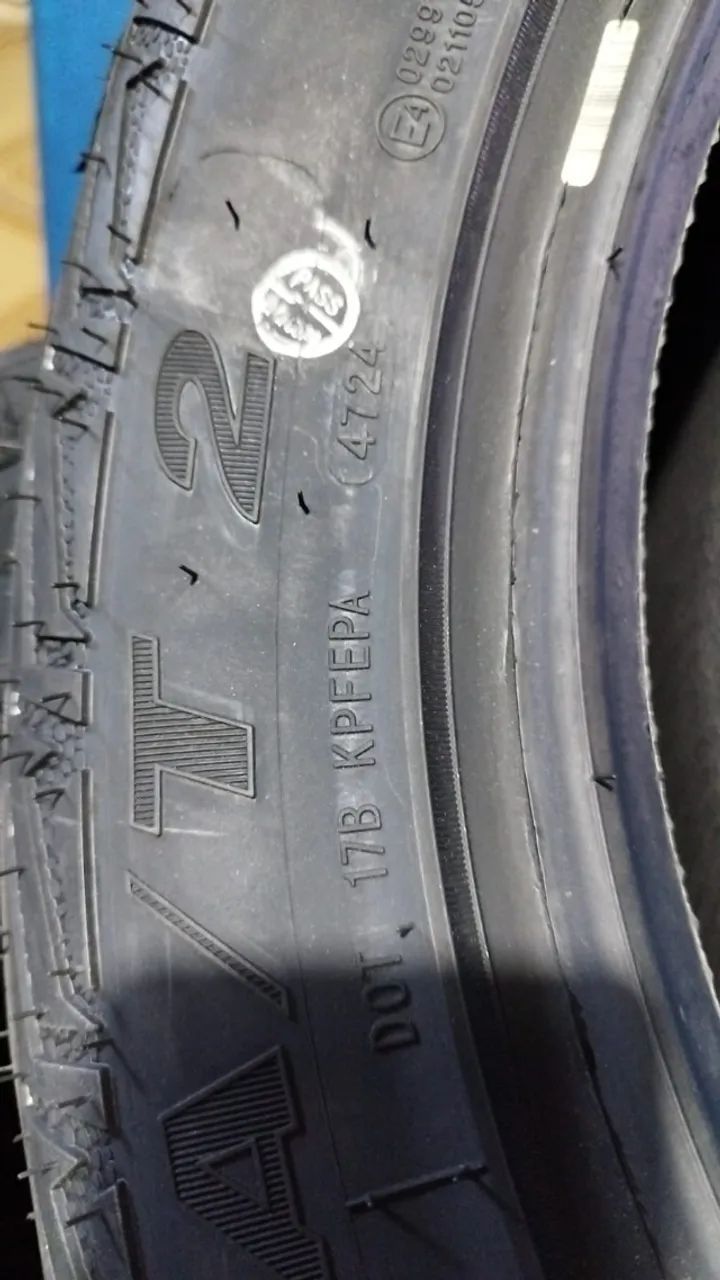 (4UNDISP) Kit  com 2 Pneus aro 17 medida 225/60r17 AT marca XBRI FORZA  - Foto 3