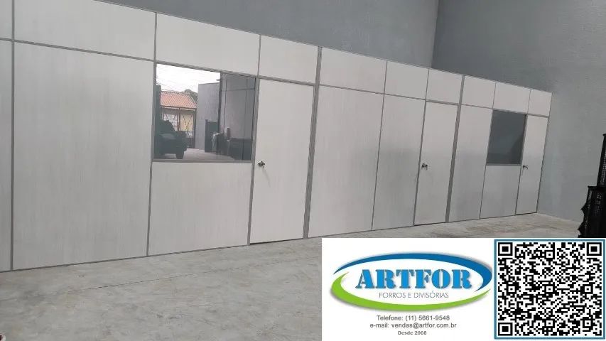 Montagem Divisórias Escritório, Divisórias Eucatex com Instalação. @artfordivisórias - Foto 2