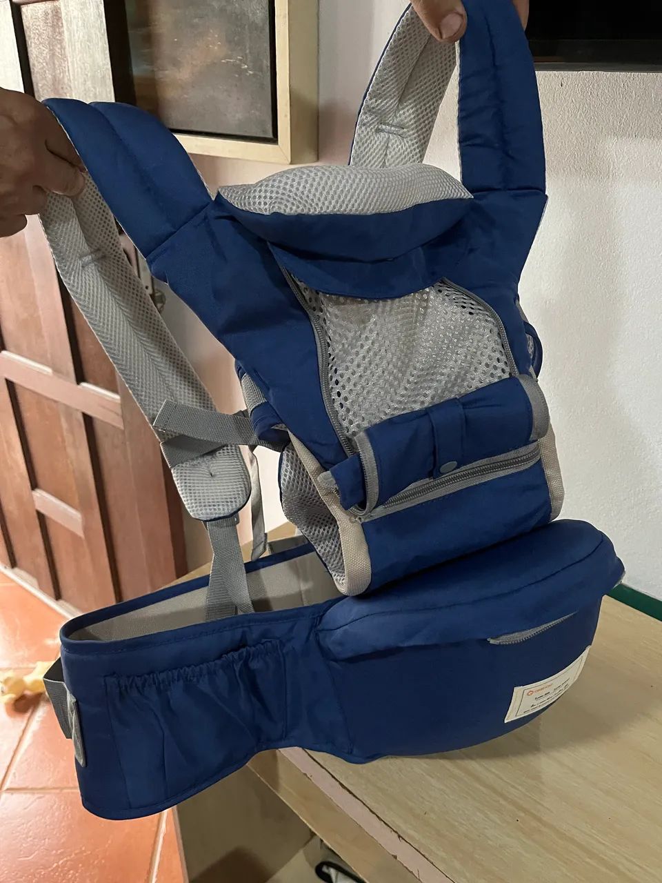 Canguru Ergonômico para Bebê com Almofada Original