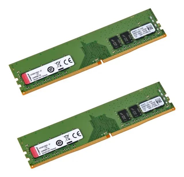 Kit 2 Memórias Kingston Ddr4 8gb (2x8gb=16gb)2666mhz Desktop