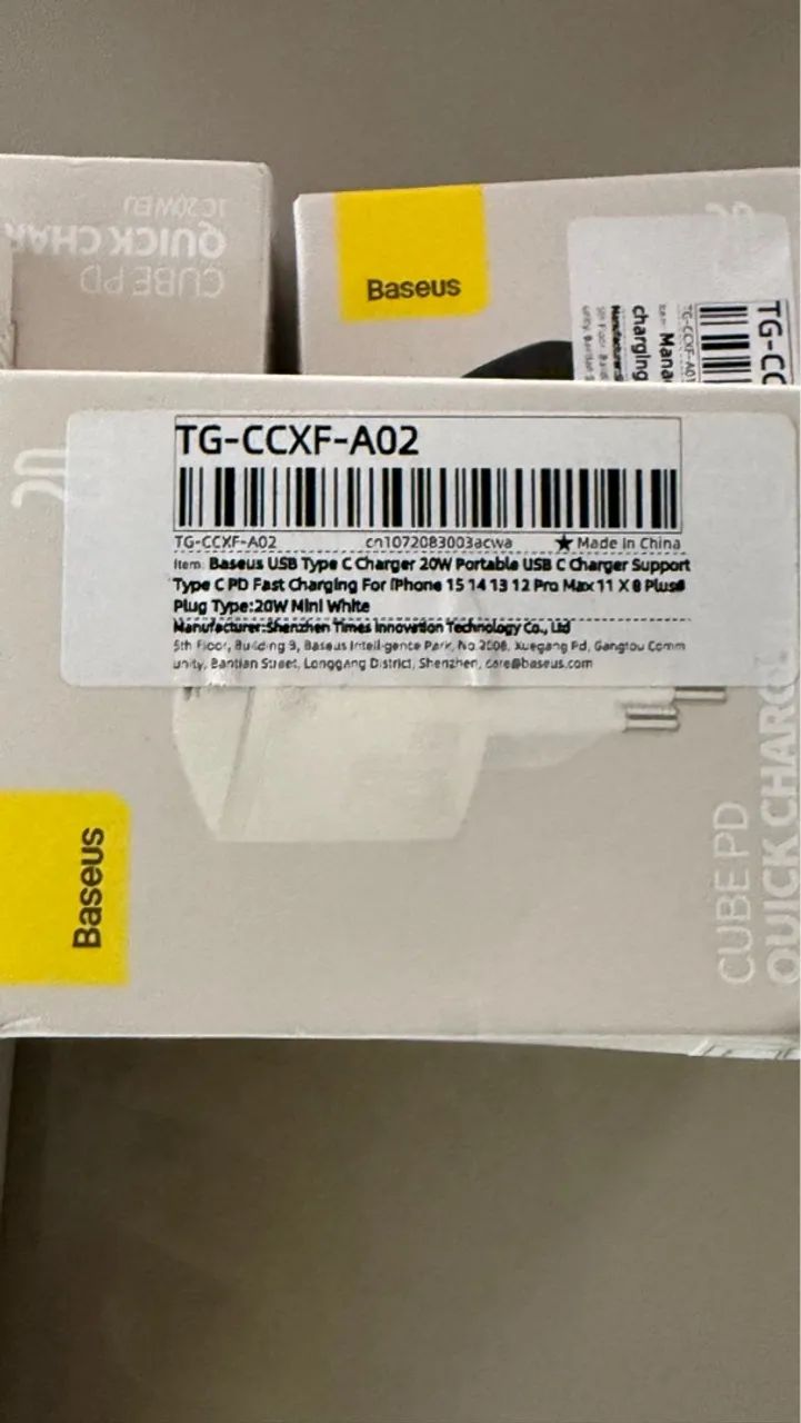 Carregador de Parede 20W Baseus para Celular - Novo - Foto 5