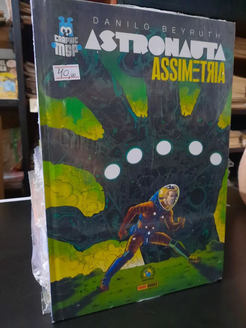 ASTRONAUTA-ASSIMETRIA - graphic msp-editora panini comics(Maurício de Sousa) - Foto 4