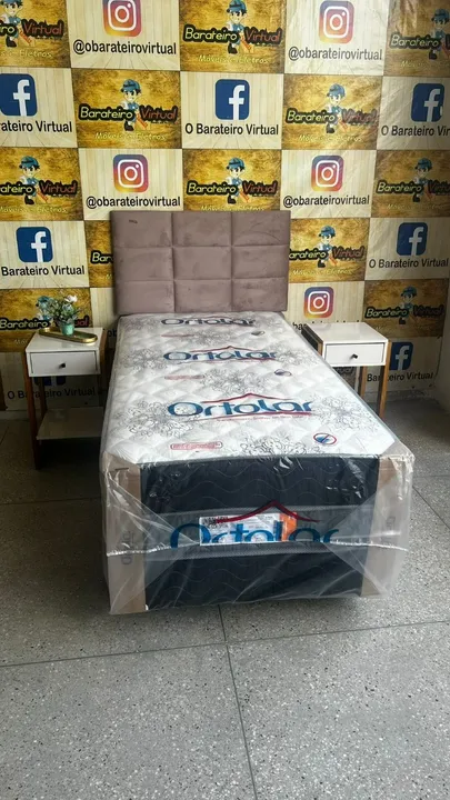 Cama Solteiro Unibox Siena Mola Boneu Ortolar - Em Oferta 