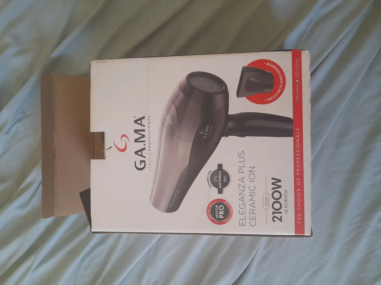 Secador de Cabelo Gama Elegance Plus Ceramic Ion 2100W