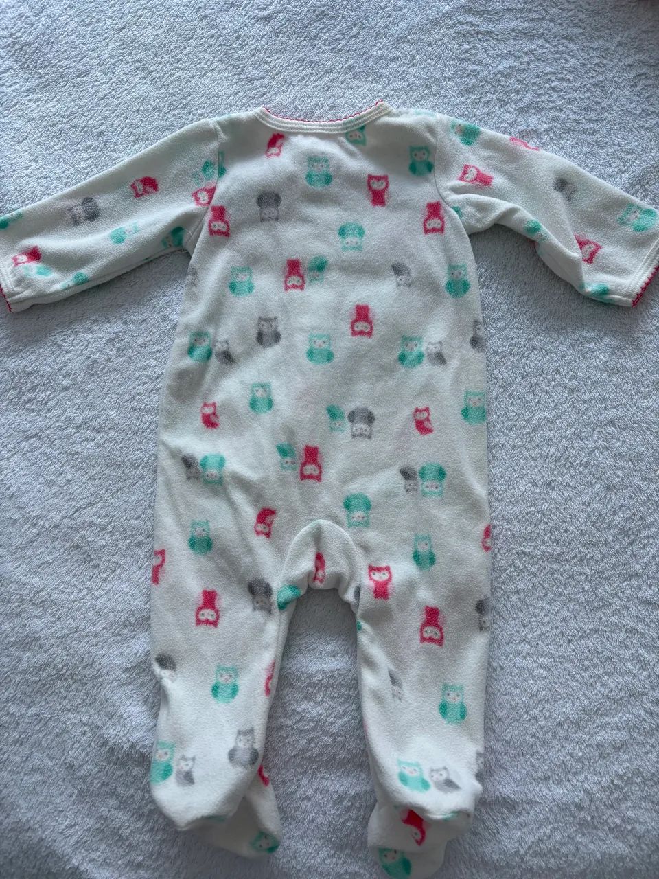 Macacão estampado CARTERS 3 MESES feminino - Foto 3