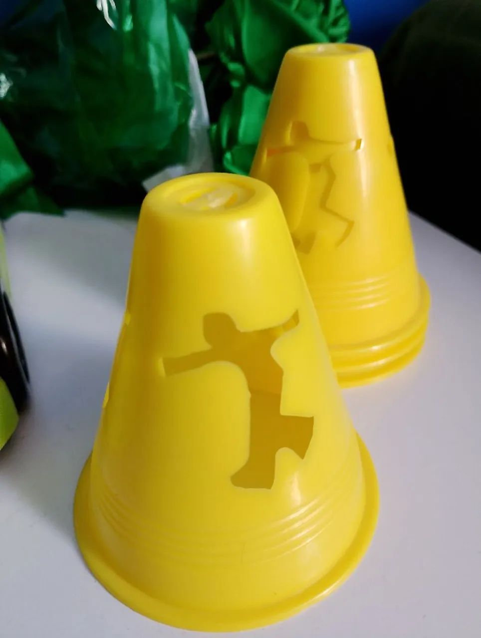 Cones de treinamento com recorte - 4 cones - Foto 3
