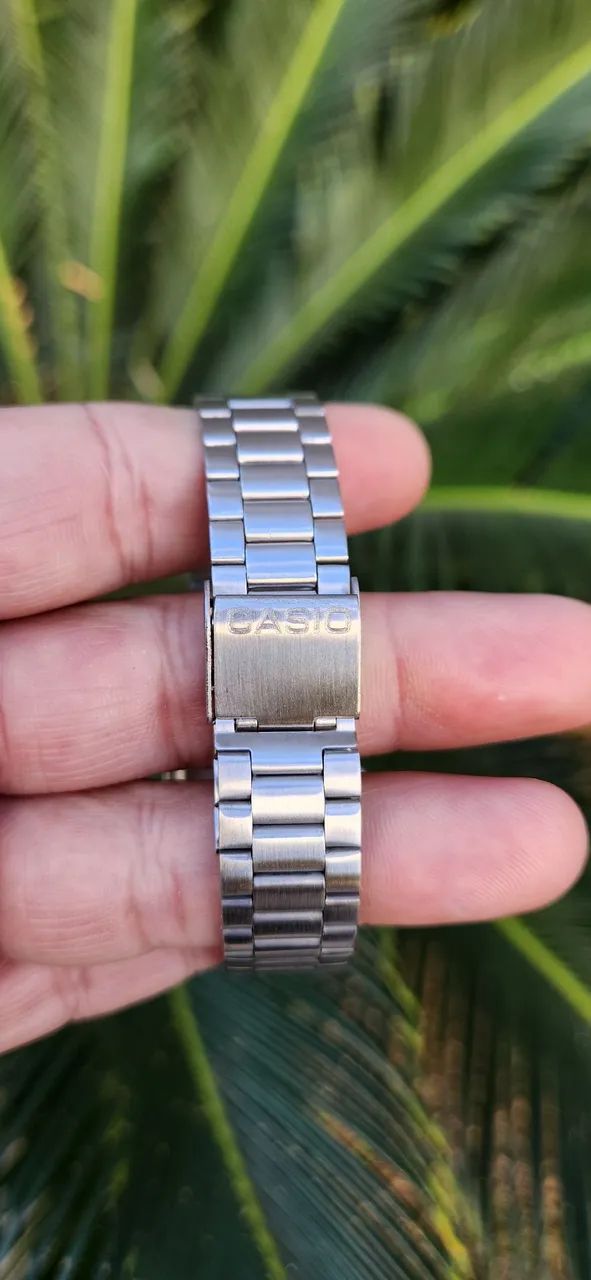 Relógio Casio Quartz Analógico/Digital Prata - Foto 3