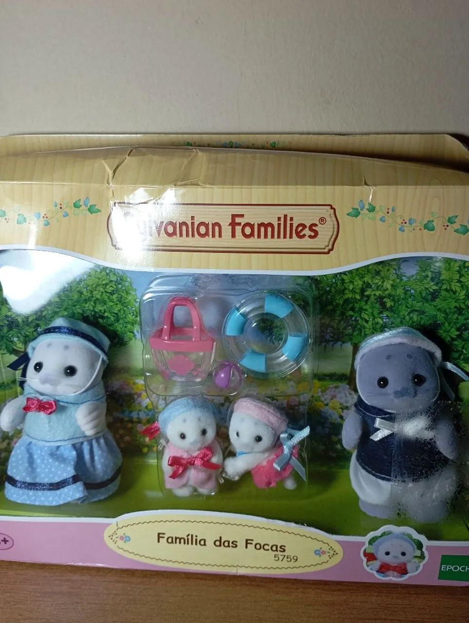 Família das focas Sylvanian families 