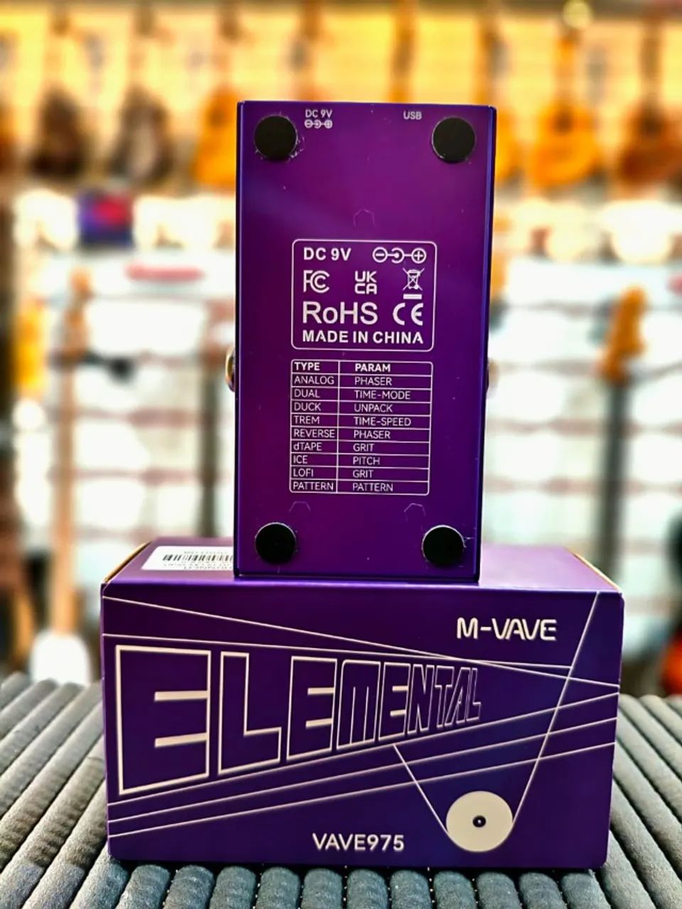Pedal de Delay M-Vave Elemental Vave 975 (NOVO!) - Foto 2