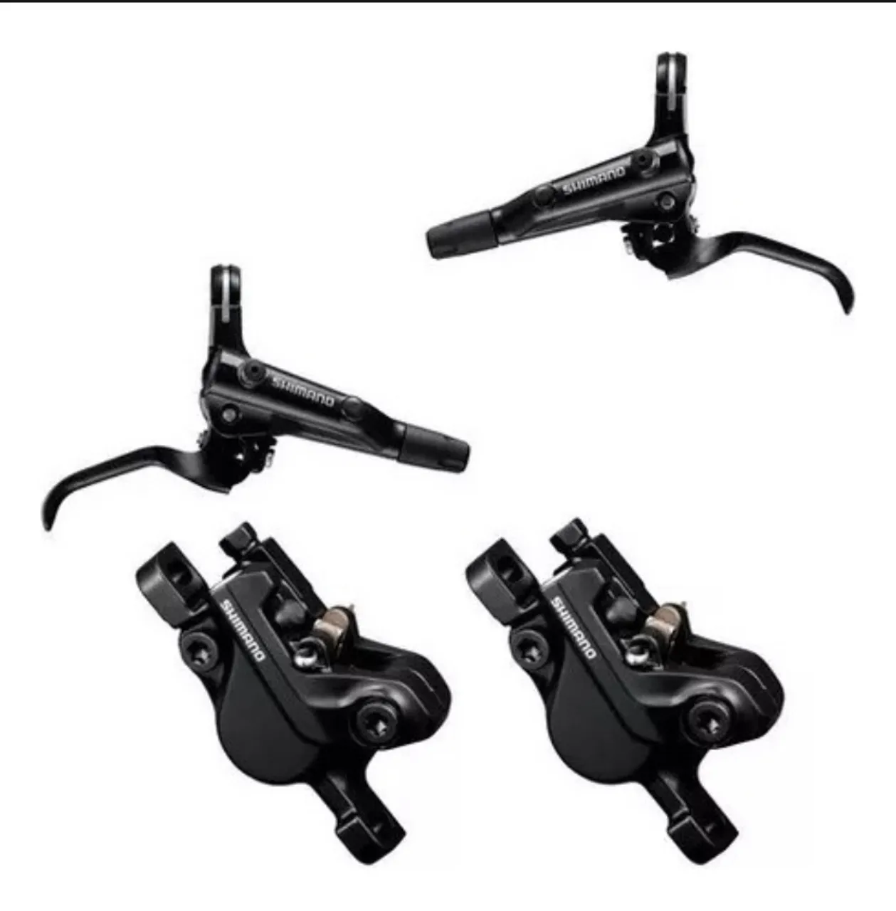 Par de freio shimano mt 500