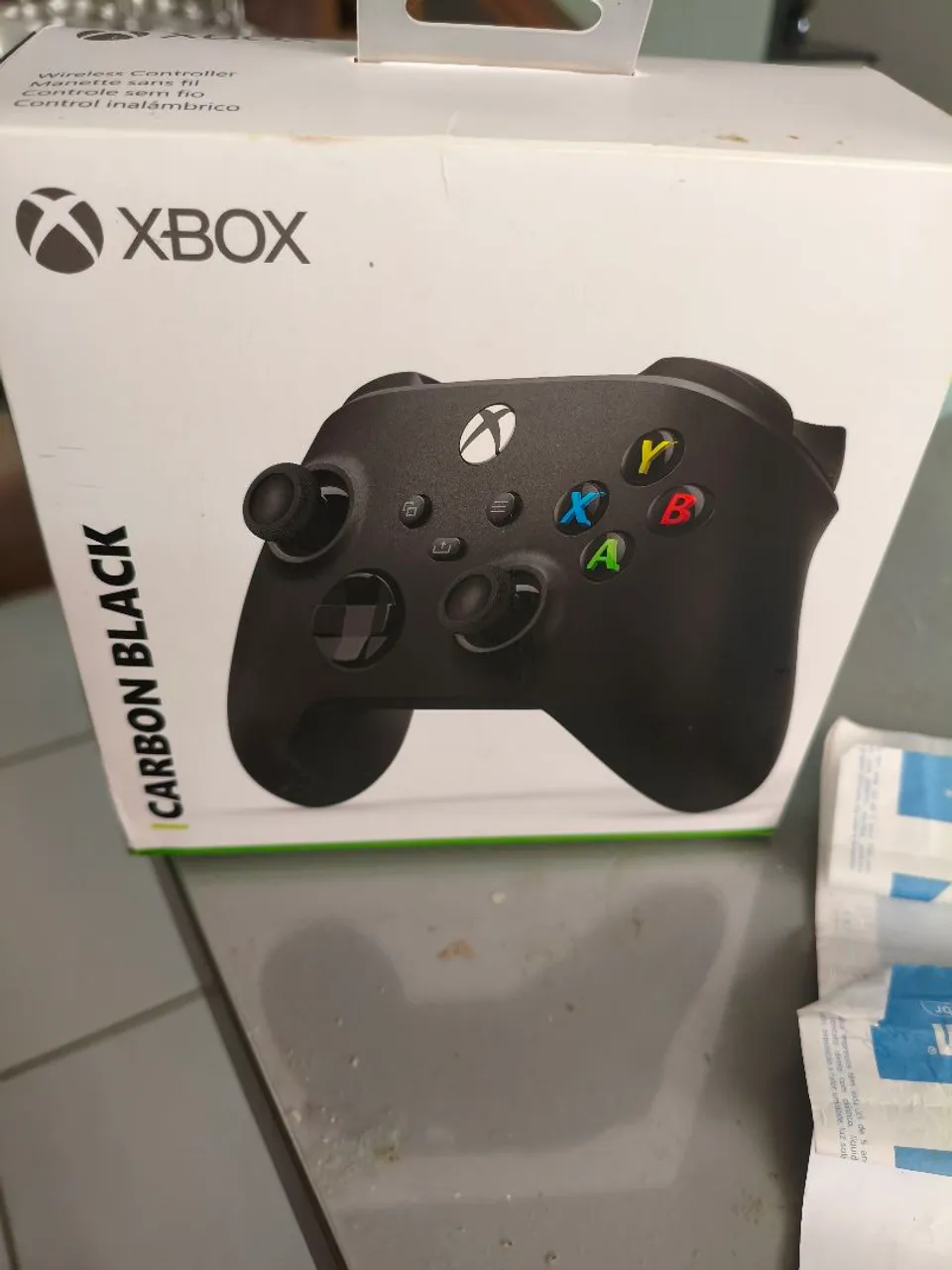 Controle Xbox séries S/X nota fiscal