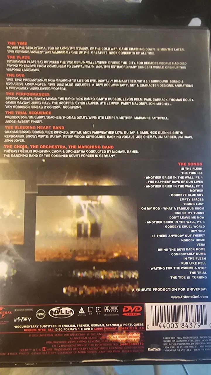 Roger Waters - The Wall Live in Berlin DVD - Foto 2