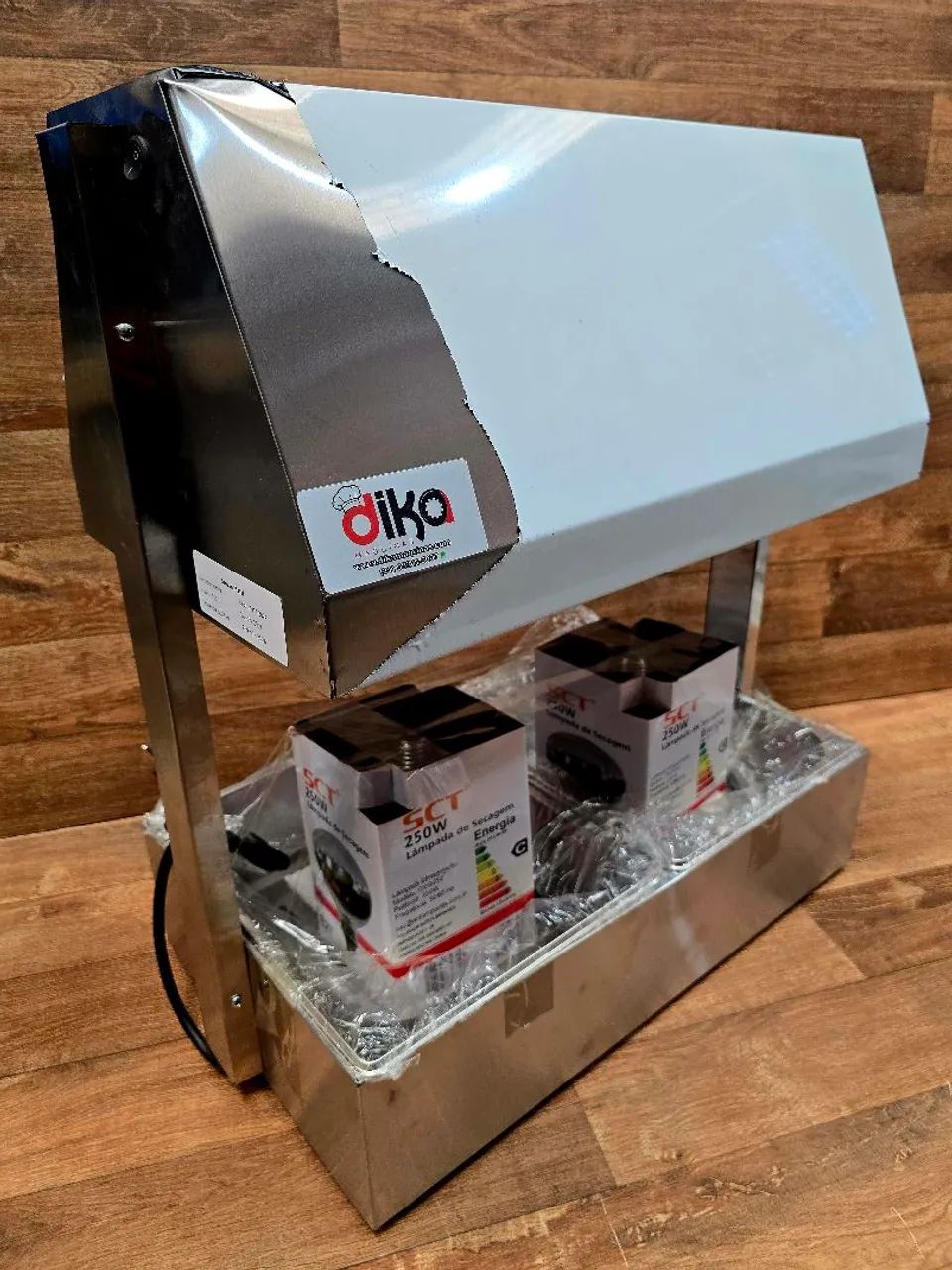 Conservador de Batata Frita 2 Cubas Salgados e Lanches