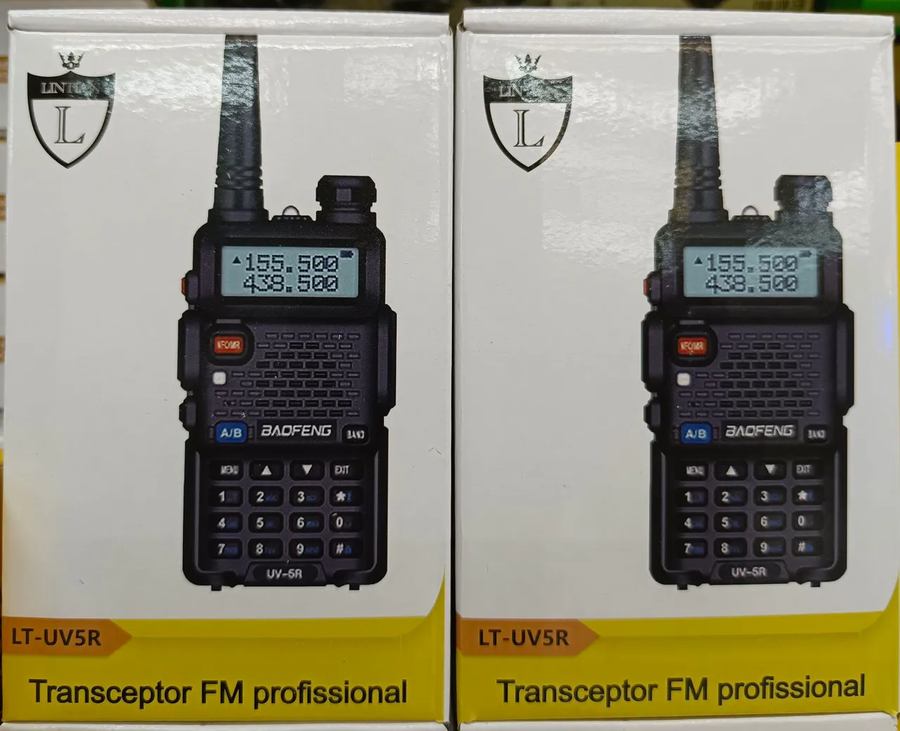 Rádio Comunicador Baofeng UV-5R - Novo