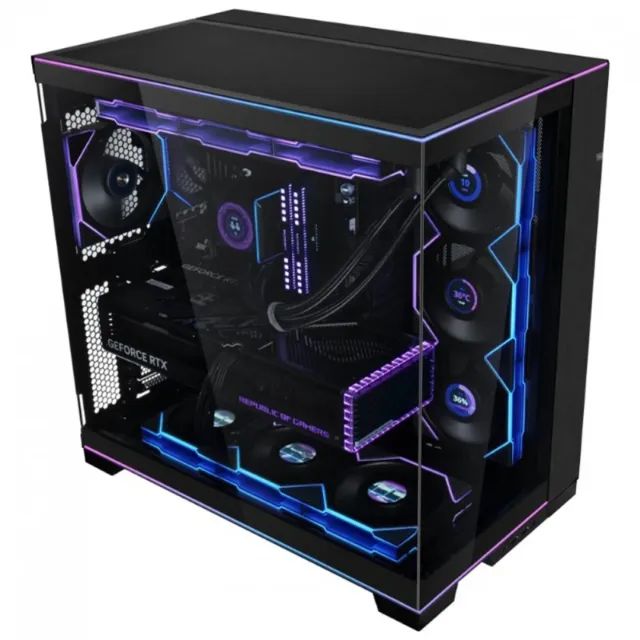 Kit 3x Cooler Fan Lian Li Uni Fan TL Wireless LCD Blade Preto