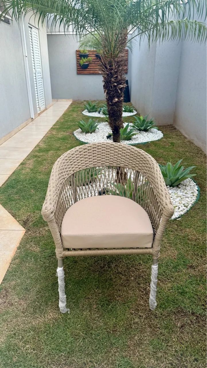 Poltrona de corda nautica para Jardim ou Varanda - Foto 3